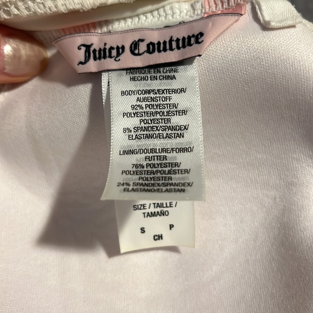 Juicy Couture lace cream bodysuit/swimsuit - Picture 4 of 7
